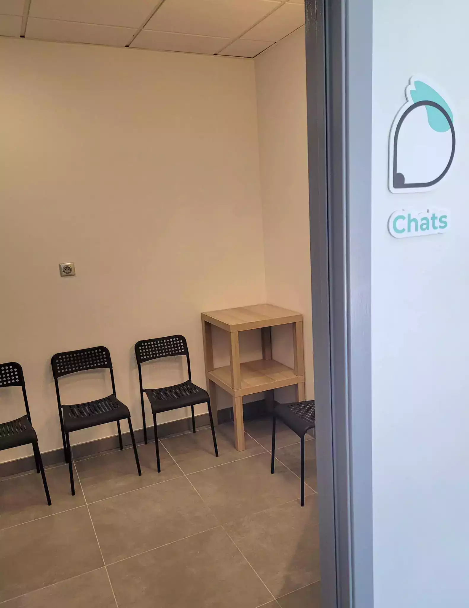 photo de la salle d'attente pour les chats - vetnco.fr